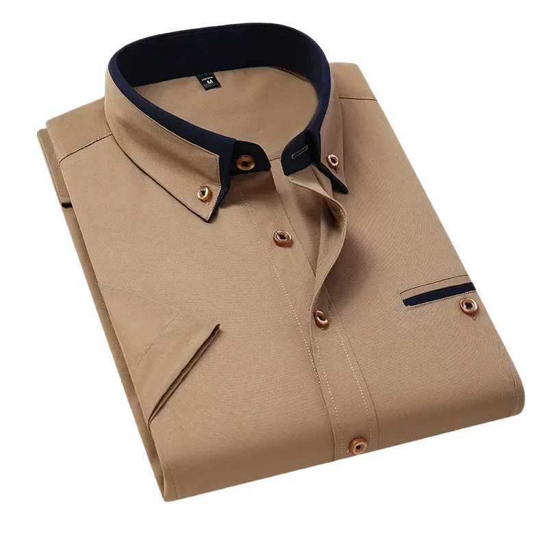 Chemise Homme Manches Courtes, Chemise Sociale Homme, Chemise à Manches Courtes, Chemise Sociale, Chemise Homme, Chemise Courte, Chemise
