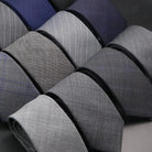 cravate en laine, cravate rayée élégante, accessoire homme durable, cravate de qualité, cravate sophistiquée