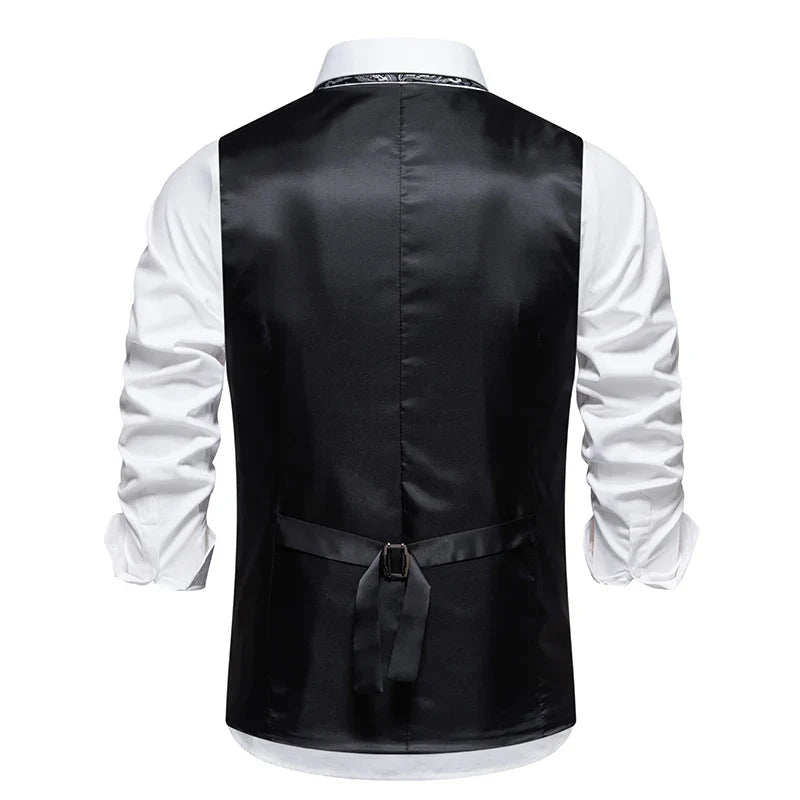 gilet homme rayures craie, gilet homme rétro, gilet homme vintage, gilet homme élégant, veste sans manches homme
