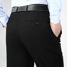 pantalon homme exclusif, pantalon habillé élégant, pantalon de costume formel, pantalon homme luxe, pantalon homme polyester soie