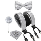 bretelles homme imprimées, ensemble luxe homme, accessoire homme élégant, bretelles soie, coffret cadeau homme