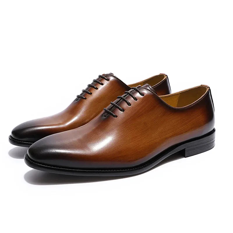 chaussure homme bout pointu, chaussure homme dégradé, chaussure de ville élégante, chaussure formelle homme, chaussure homme moderne