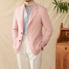 blazer homme en lin slim, blazer beige homme, blazer chic homme, blazer mariage, blazer casual chic