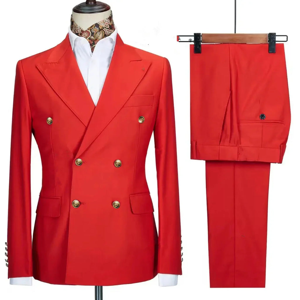 Costume Croisé, Costume Homme Croisé, Costume Homme Slim Fit, Costume Homme