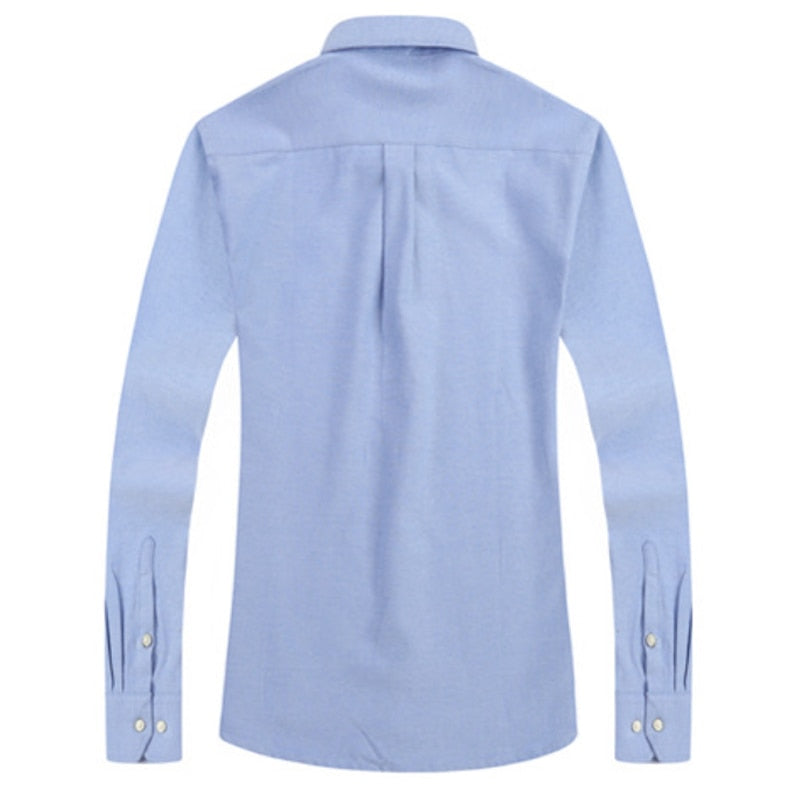 Chemise Élégante Homme, Chemise Homme, Chemise Habillée Homme en Coton Oxford, Chemise Habillée, chemise en coton, Chemise Classique, Chemise