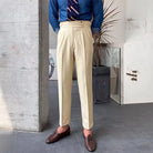 pantalon tailleur italien, pantalon homme élégant, pantalon homme style italien, pantalon habillé homme, pantalon homme premium
