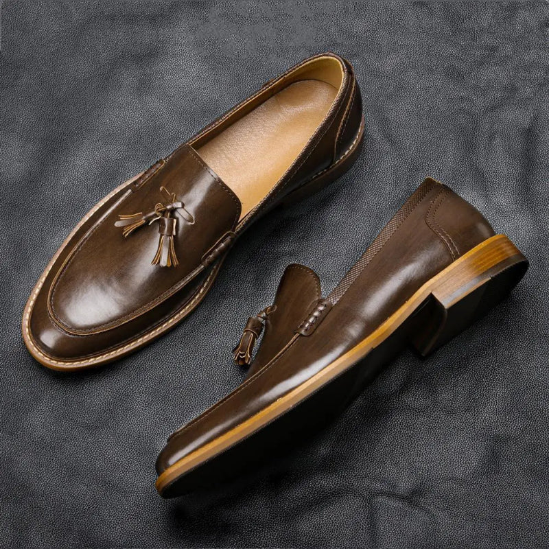 mocassin vintage, mocassin rétro, Mocassin Homme Luxueux Maximus, Mocassin Homme Luxueux, Mocassin Homme en Cuir, Mocassin Homme, mocassin classique, mocassin
