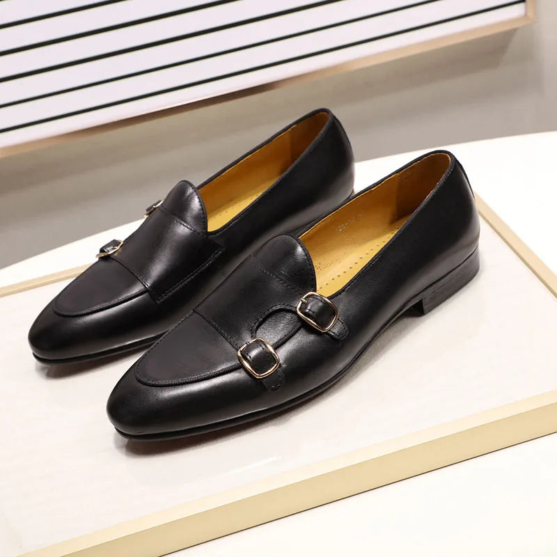 mocassin homme formel, mocassin en cuir véritable, chaussure élégante pour homme, mocassin confortable, mocassin de bureau