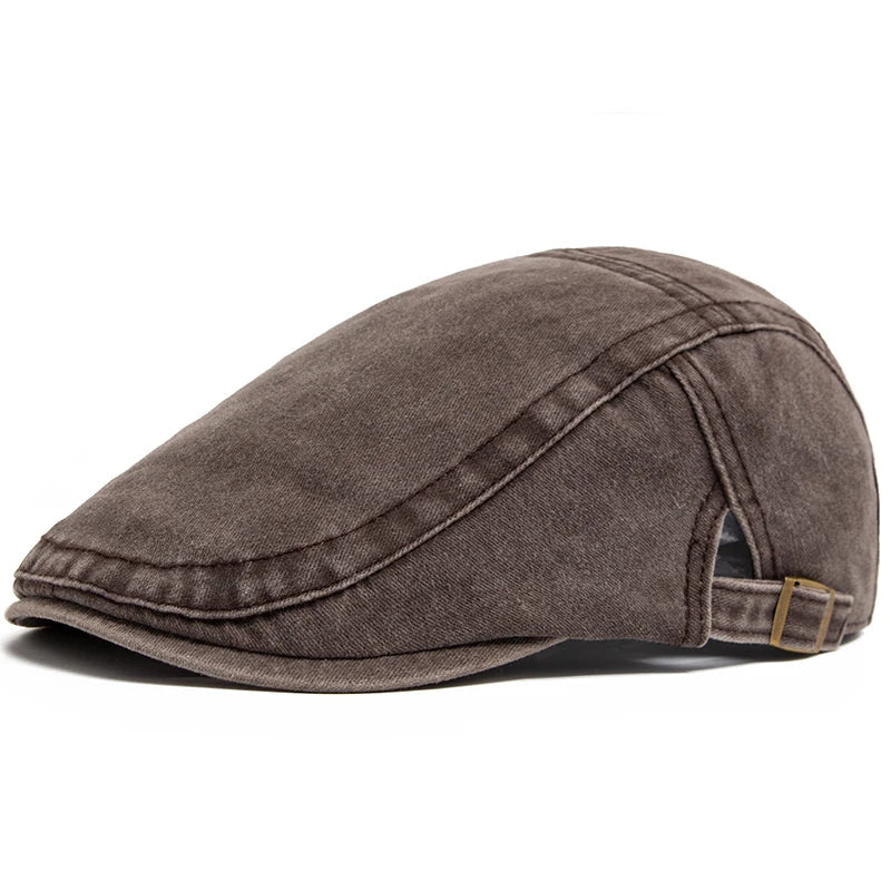 béret homme jean, béret en coton, casquette style jean, béret résistant, accessoire homme élégant