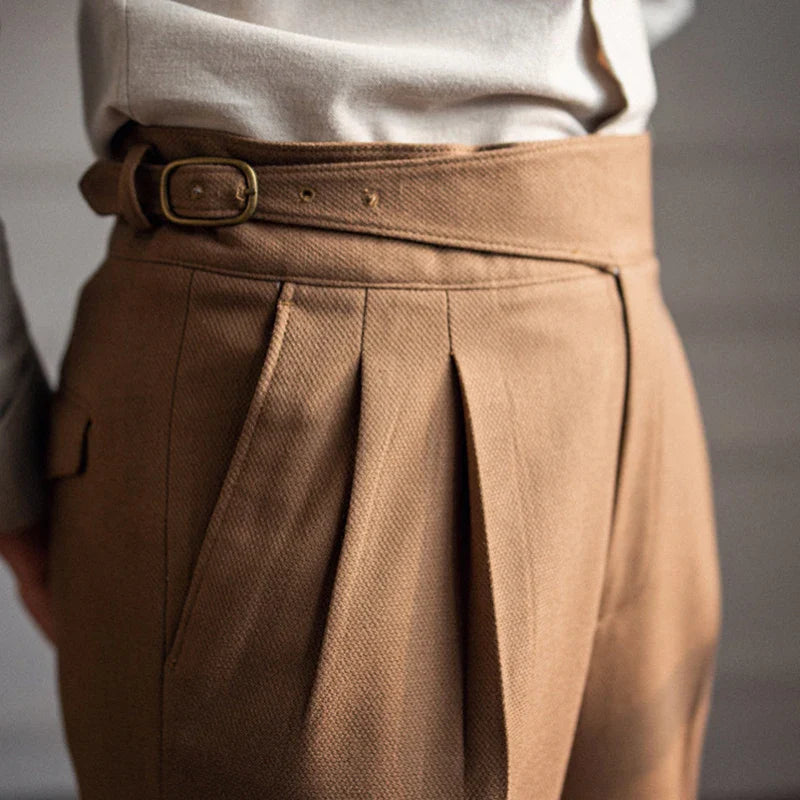 pantalon tailleur homme, pantalon homme élégant, pantalon slim habillé, pantalon homme polyester, pantalon de bureau homme