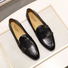 mocassin homme formel, mocassin en cuir véritable, chaussure élégante pour homme, mocassin confortable, mocassin de bureau
