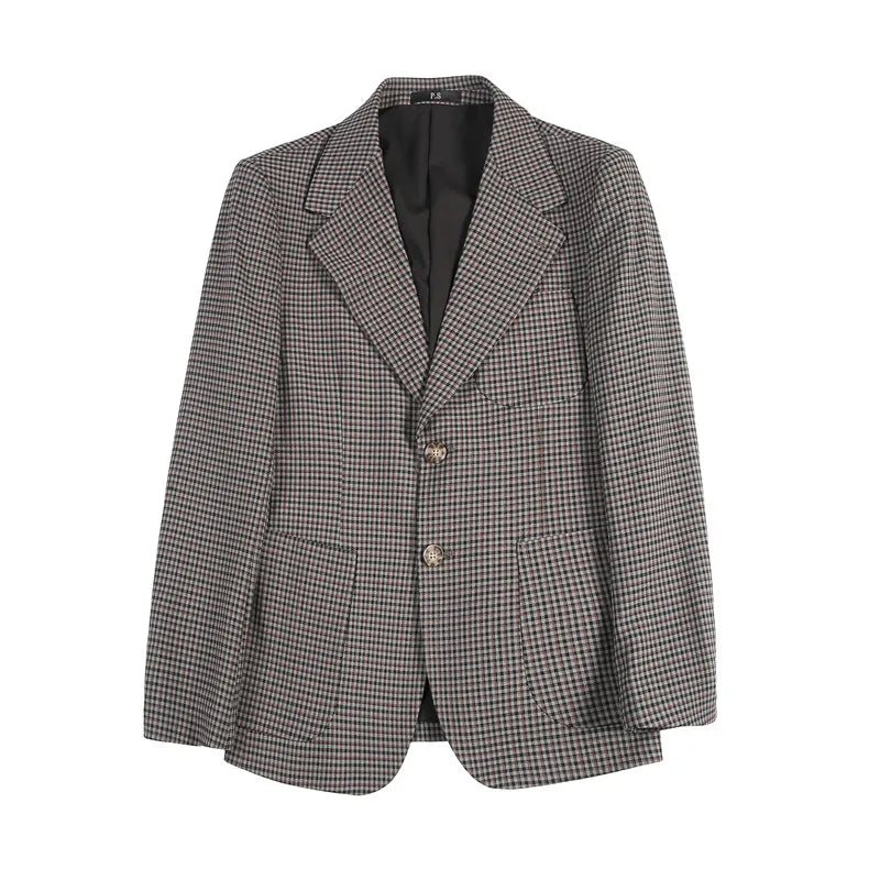veste homme carreaux slim, veste homme style anglais, veste homme ajustée, veste de costume homme, blazer homme élégant








