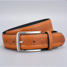 ceinture homme, ceinture en cuir tressé, accessoire homme casual, ceinture élégante, ceinture boucle métal