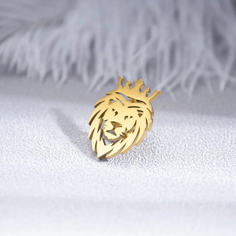 broche homme lion, broche costume élégante, accessoire homme, broche originale, bijou homme force