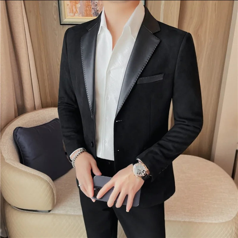 veste homme velours, veste homme élégante, veste homme casual chic, blazer homme velours, veste homme luxe