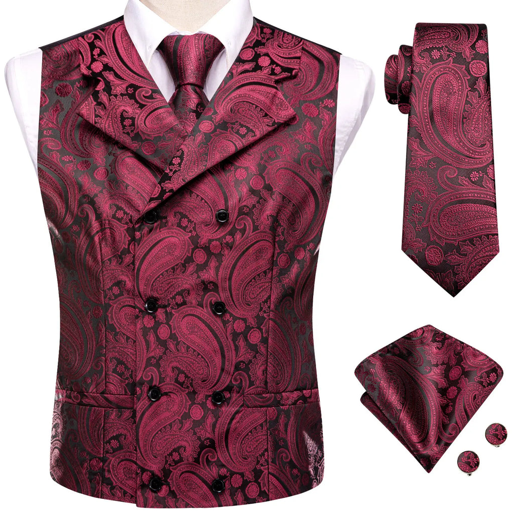 ensemble gilet homme, gilet homme croisé, gilet imprimé homme, tenue formelle homme, accessoires costume homme