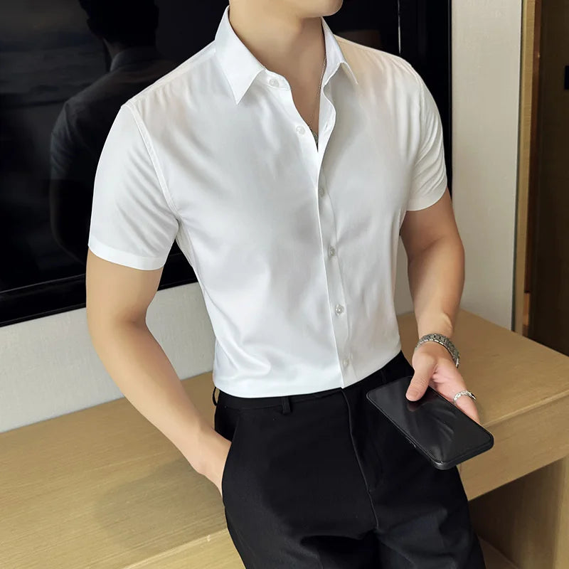 Chemise Homme Manches Courtes, Chemise Sociale Homme, Chemise à Manches Courtes, Chemise Sociale, Chemise Homme, Chemise Courte, Chemise