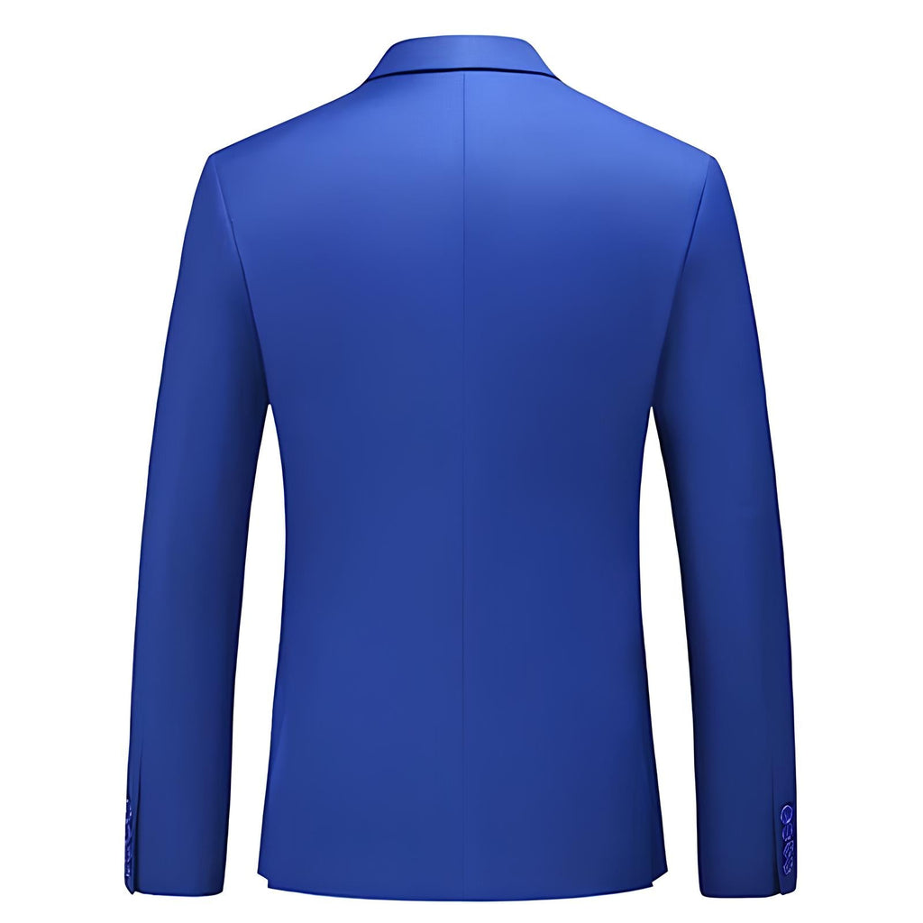 veste homme croisée, veste homme monochrome, veste homme formelle, veste homme polyviscose, blazer homme élégant







