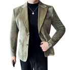 veste homme effet daim, veste homme élégante, veste homme casual chic, veste homme à revers pointe, blazer homme
