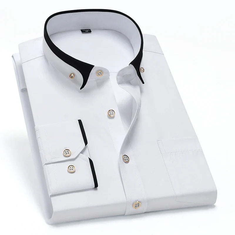 Chemise Homme, Chemise Habillée Homme, Chemise Habillée, Chemise Classique, Chemise