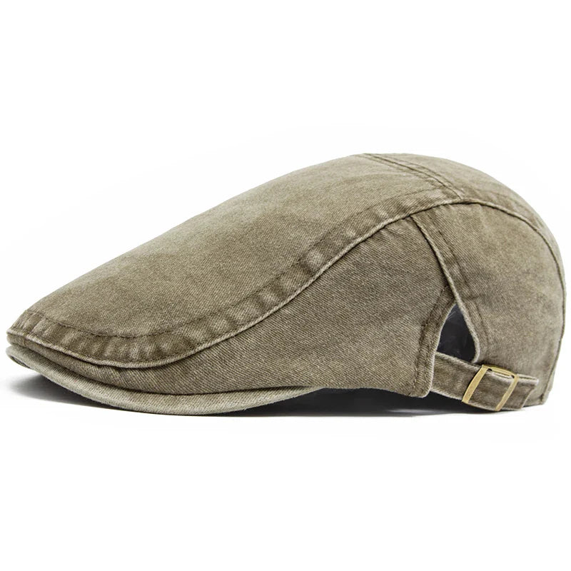 béret homme jean, béret en coton, casquette style jean, béret résistant, accessoire homme élégant