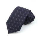 cravate en laine, cravate rayée élégante, accessoire homme durable, cravate de qualité, cravate sophistiquée