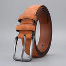 ceinture homme daim, ceinture style vintage, accessoire homme élégant, ceinture décontractée, ceinture en cuir PU