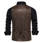 gilet homme vintage, gilet homme rétro, gilet homme élégant, veste sans manches vintage, gilet homme 4 poches








