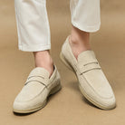 mocassin homme daim, chaussure homme élégante, mocassin style daim, mocassin confortable homme, mocassin casual