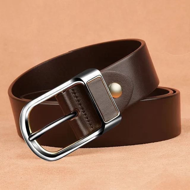 ceinture homme casual, ceinture classique, ceinture en cuir PU, accessoire homme simple, ceinture décontractée élégante