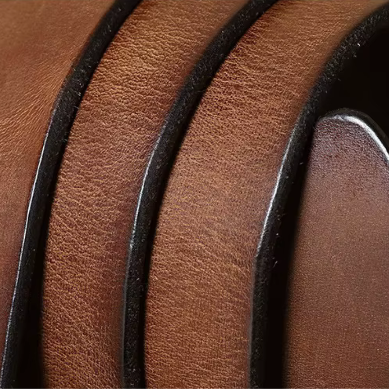 ceinture homme classique, ceinture en cuir véritable, accessoire homme élégant, ceinture intemporelle, ceinture de qualité