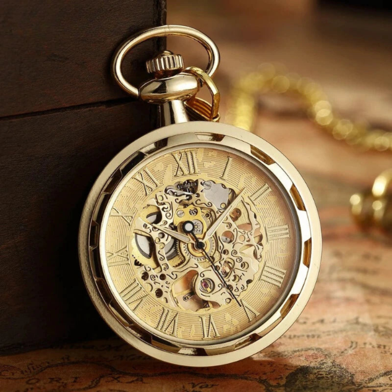 Montre pour homme, Montre de luxe, Montre de poche vintage, Montre de poche squelette, Montre de poche automatique, Montre de poche ancienne, Montre de poche, Montre