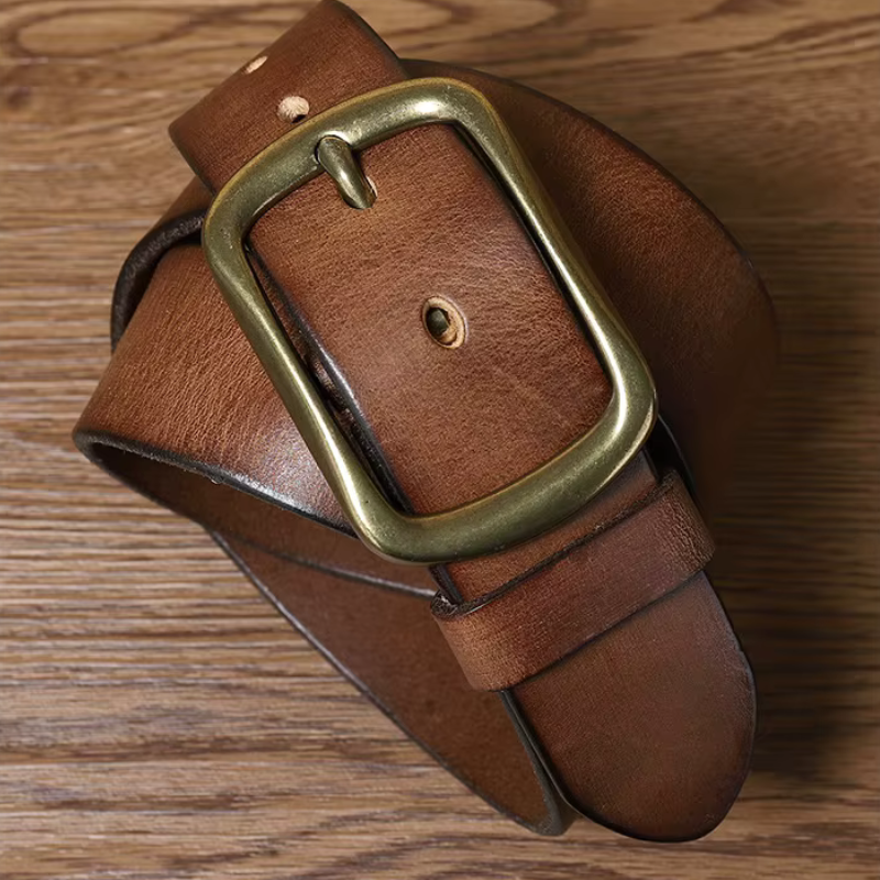 ceinture homme classique, ceinture en cuir véritable, accessoire homme élégant, ceinture intemporelle, ceinture de qualité