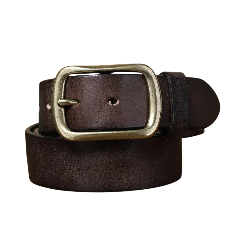 ceinture homme classique, ceinture en cuir véritable, accessoire homme élégant, ceinture intemporelle, ceinture de qualité